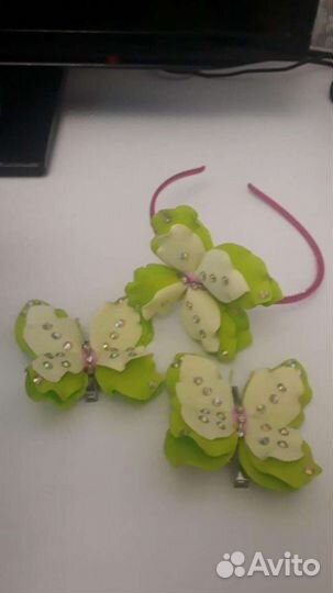 Ободок для волос ручной работы