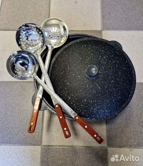 Казан чугунный с печкой