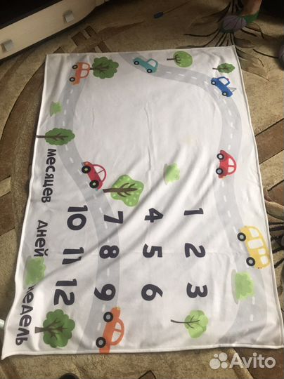 Коврик для фотосессии новорожденного