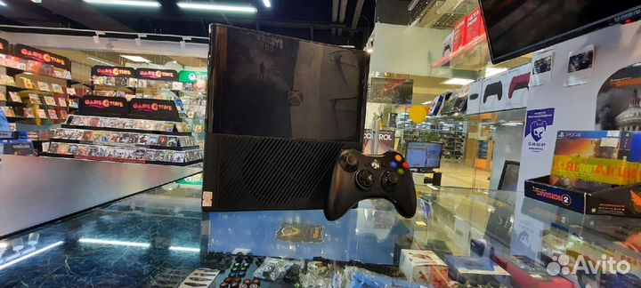 Xbox 360 E 500gb б.у+1 игра