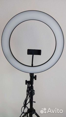Кольцевая лампа со штативом бу объявление продам