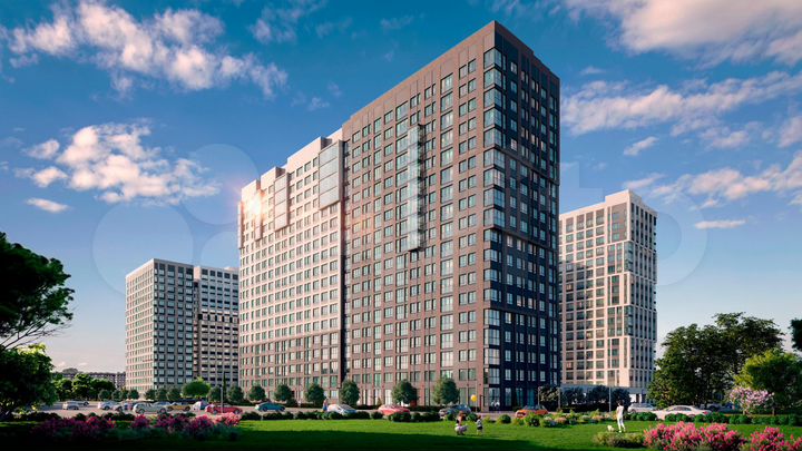 1-к. квартира, 33,3 м², 7/18 эт.