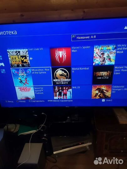 Ps4 slim 9.0 hen +5000 игр 50 вр игр