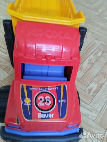 Игрушка грузовик самосвал