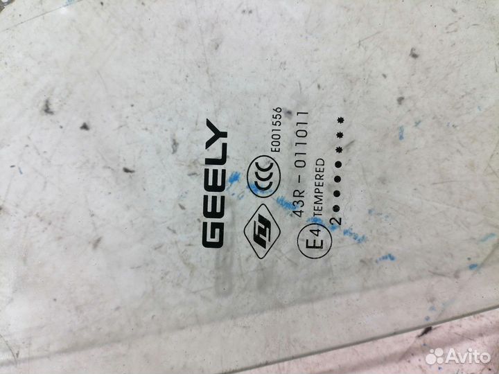 Стекло двери переднее правое (Geely Coolray)