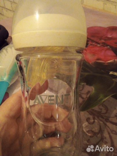 Бутылочки avent стекло