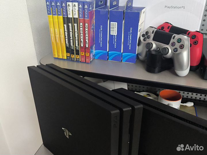 Игровая приставка sony playstation 4 slim/pro