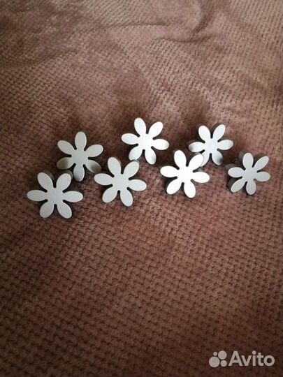 Ручка мебельная кнопка для комода тумбочки