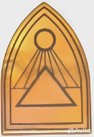 Деталь Lego 18836pb01 Pearl Gold U