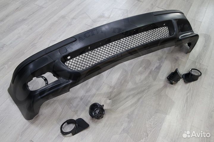 Бампер передний М5 с птф (BMW e39) ABS пластик