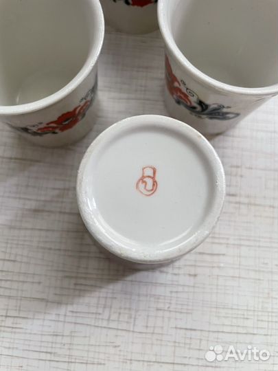 Стопки винтаж 6 штук