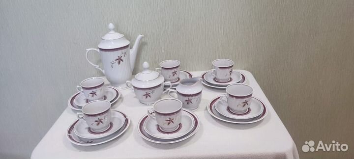 Кофейный сервиз СССР рига