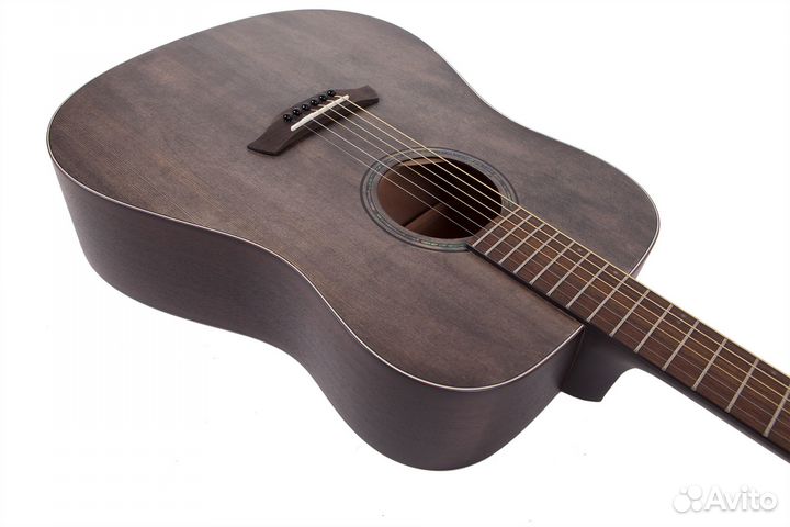 Акустическая гитара Baton Rouge с широким грифом