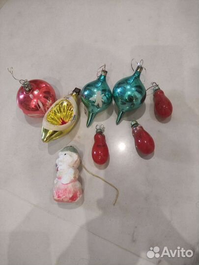 Новогодние игрушки СССР