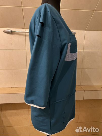 Новая хлопковая кофта/свитшот 48-50