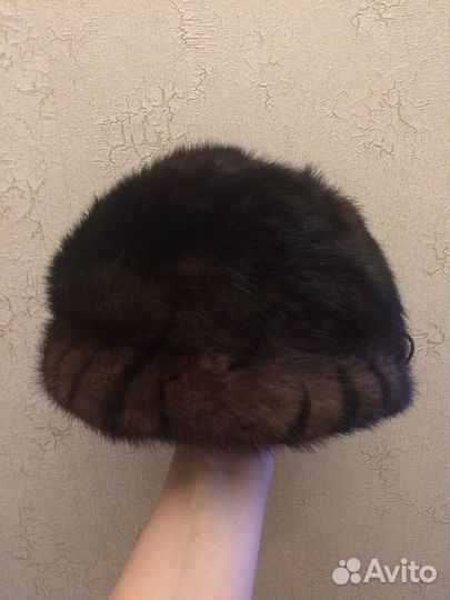 Шапка норковая