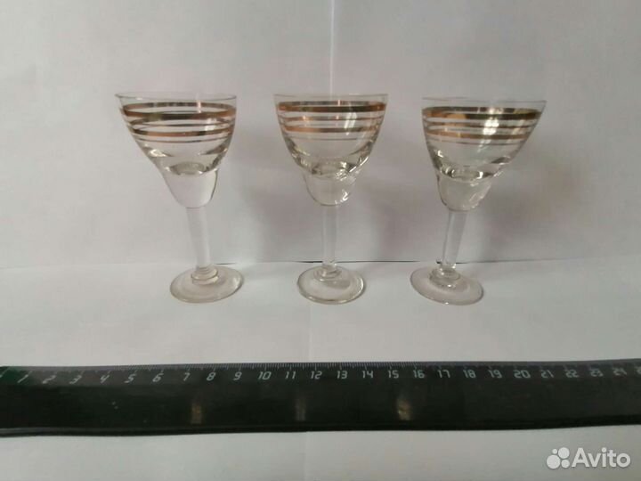 Бокалы фужеры рюмки СССР