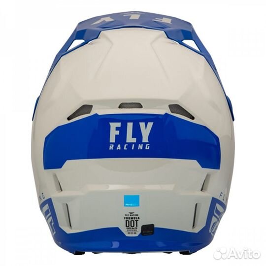 Эндуро Мотошлем FLY racing formula CP Slant Blue
