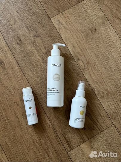 Nikol's professional гель с aha, крем,успок.маска