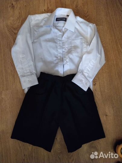 Рубашка и шорты 4-5 лет