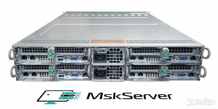 Сервер Supermicro 2029TP-HC1R 2xGold 6140 256Gb