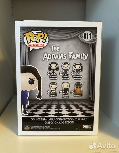 Funko Pop Wednesday Addams 811 The Addams Family