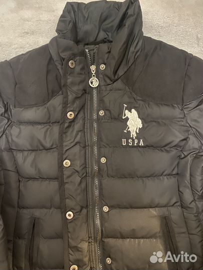 Пуховик женский 42 44 U.S. polo assn