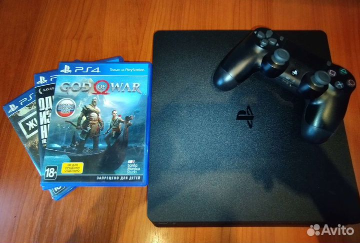 Sony playstation 4 вместе с играми