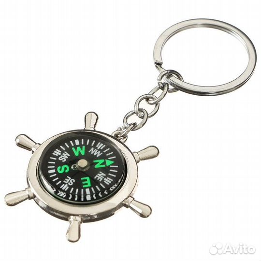 Компас-брелок GX-003, «Штурвал»