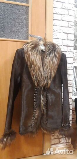Натуральная дубленка (песец и пони)