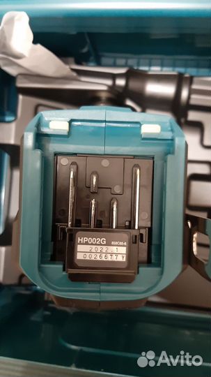 Дрель-шуруповерт аккумуляторная Makita HP002GZ XGT