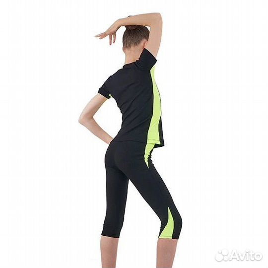 Топы и шорты, футболки для хореграфии, гимнастики