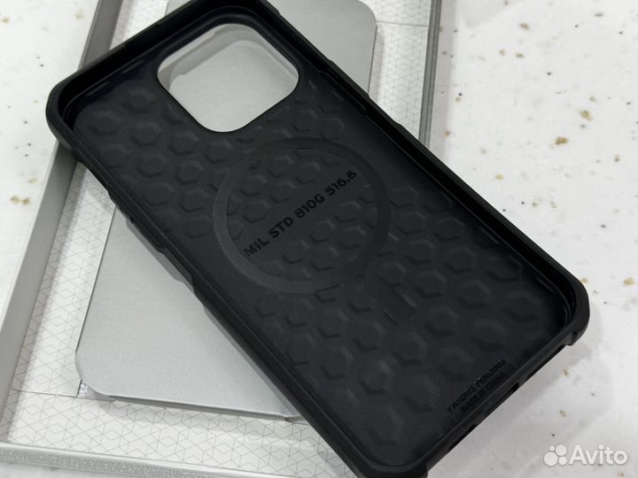 Magsafe Uag Metropolis LT Kevlar 14 Pro Max Black