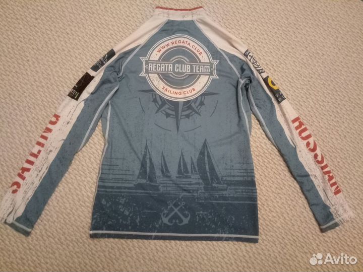 Футболка с рукавами для яхтинга, р. M/L