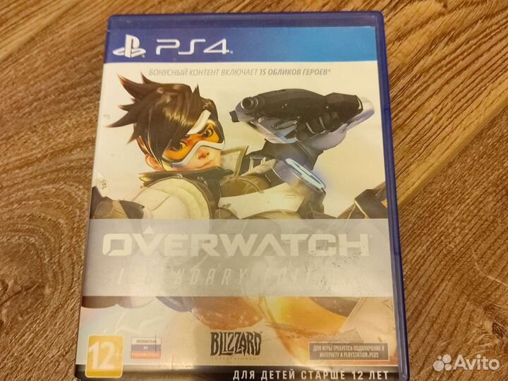 Игры для приставок ps4 Overwatch