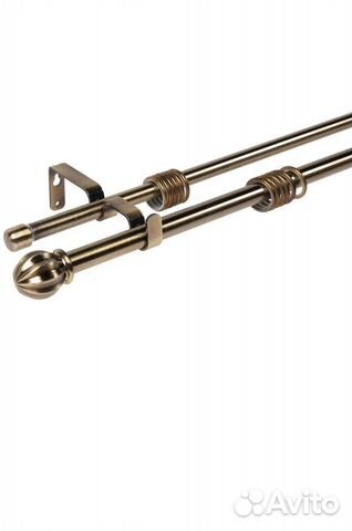 Гардина для штор металлическая 160/300