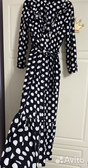 Платье длинное