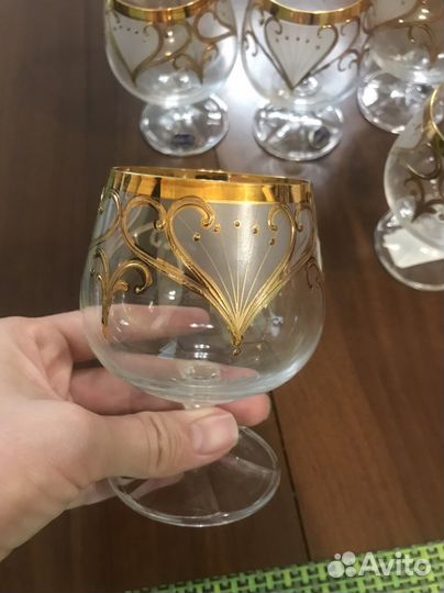 Фужеры для бренди Богемия