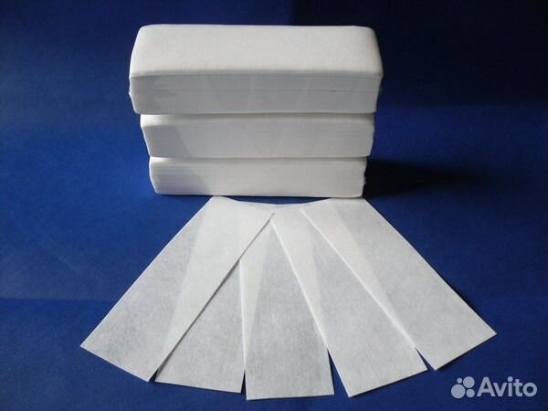 Полоски, бумага для депиляции 100 шт