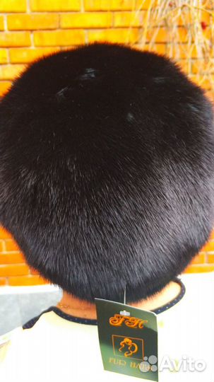 Берет норковый