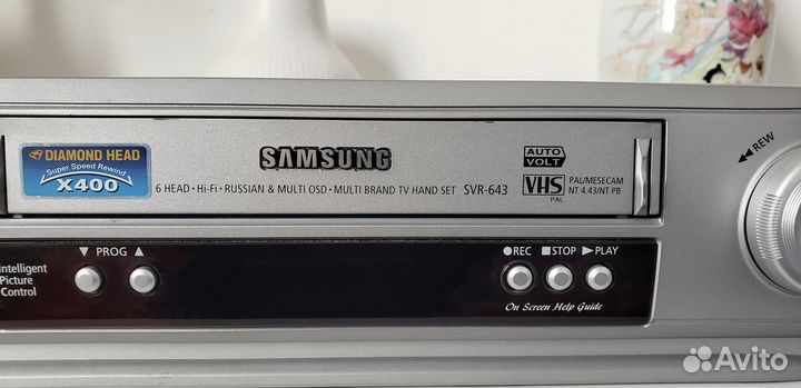 Видеомагнитофон Samsung SVR-643 Hi-Fi Stereo