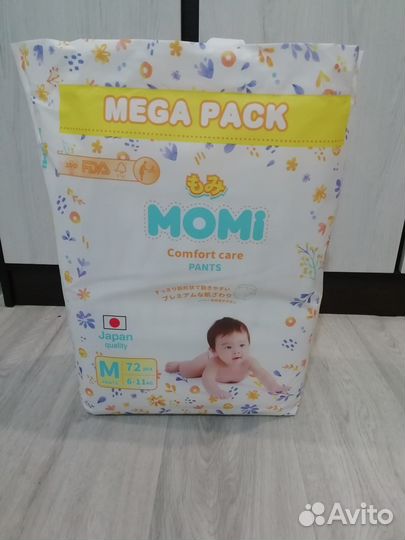 Подгузники-трусики momi