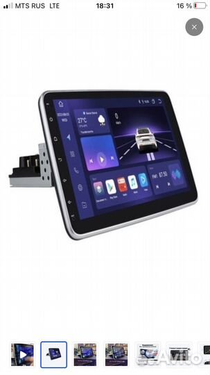 Магнитола 1din Teyes CC2L Plus 2/32Гб