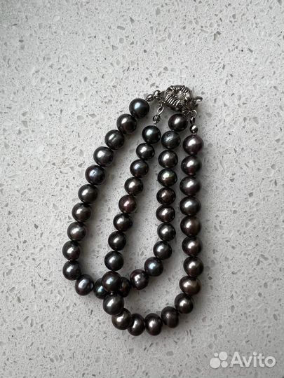 Черный жемчуг комплект