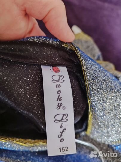 Нарядное платье для девочки 152