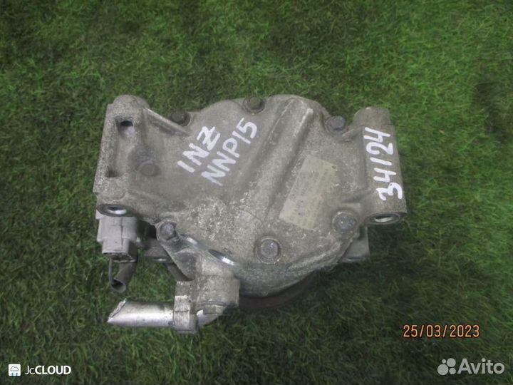 Компрессор кондиционера на toyota vitz NCP10 2NZ-F