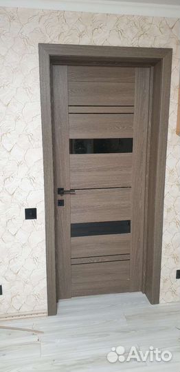 Установка межкомнатных и входных дверей любой слож