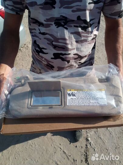 Солнцезащитный козырек на hyundai sonata nf