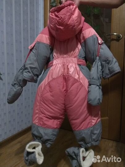 Детский зимний комбинезон на девочку