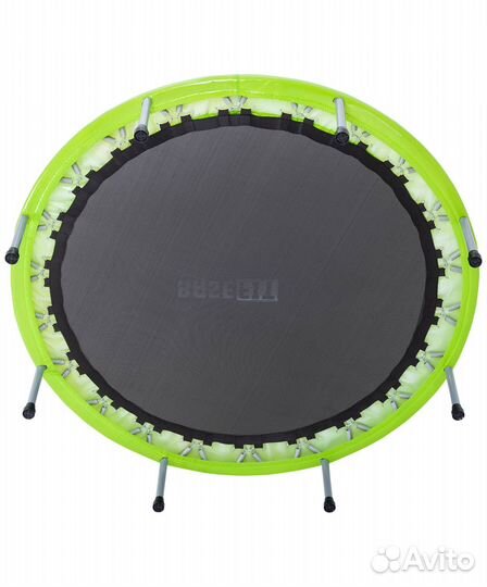Батут BaseFit TR-102 101 см, зеленый